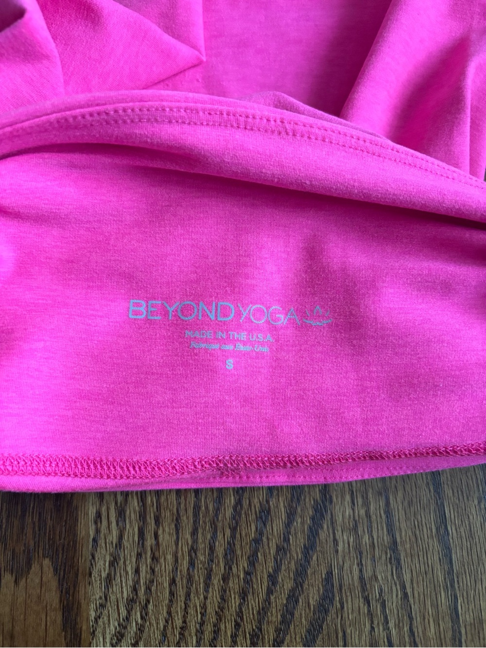 Beyond Yoga Spacedye Caught in the Midi High Waisted Leggings Small Bright Pink - Picture 4 of 5